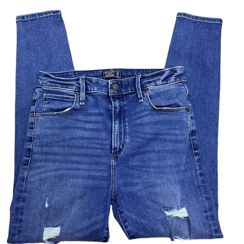 Abercrombie and Fitch Simone high rise super skinny jeans size 28